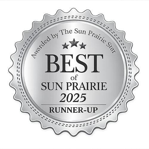 Best of Sun Prairie 2025 Runner-Up badge